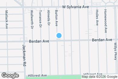 Map image of the property - 3802 Burton Ave