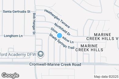 Map image of the property - 5708 Shady Springs Trail