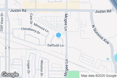 Map image of the property - 1314 Jasmine Dr