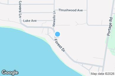 Map image of the property - 1735 Forest Dr