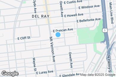 Map image of the property - 303 E Braddock Rd