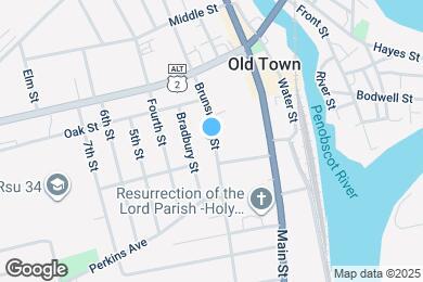 Map image of the property - 253 Brunswick St