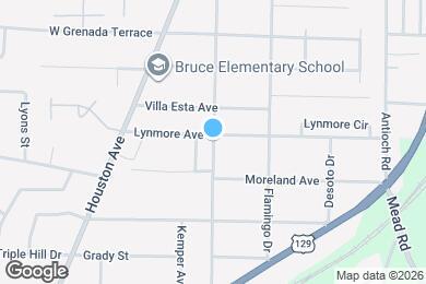 Map image of the property - 3811 San Juan Ave