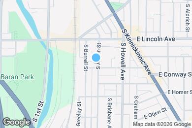 Map image of the property - 228 E Smith St