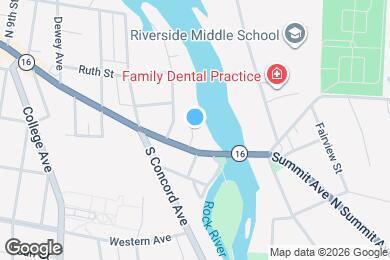 Map image of the property - 1424 E Main St