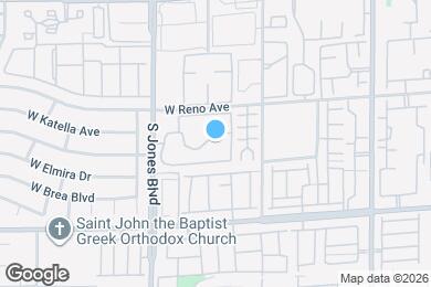 Map image of the property - 5134 S Jones Blvd
