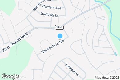 Map image of the property - 982 Ramsgate Dr SW