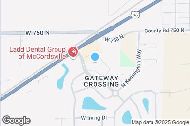 Map image of the property - Gardens on Gateway Senior Apartments