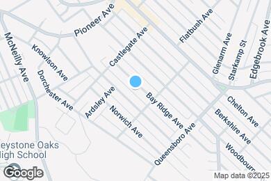 Map image of the property - 800 Bayridge Ave