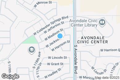 Map image of the property - 11601 W Jackson St