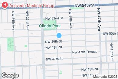 Map image of the property - 1987 NW 49th St