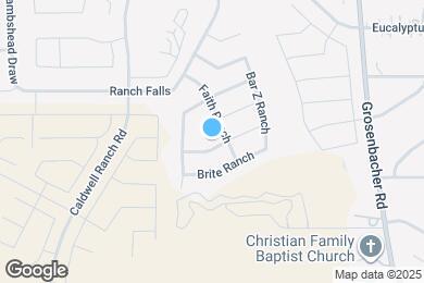 Map image of the property - 12611 Ponder Ranch