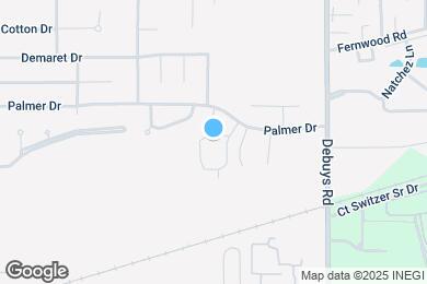 Map image of the property - The Oaks