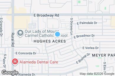 Map image of the property - 2127 S Stanley Pl