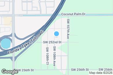 Map image of the property - 25137 SW 108th Ave