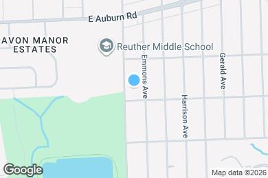 Map image of the property - 3175 Culbertson Ave