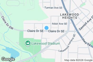 Map image of the property - 1373 Benteen Way SE