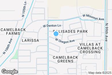 Map image of the property - 10224 W Oregon Ave