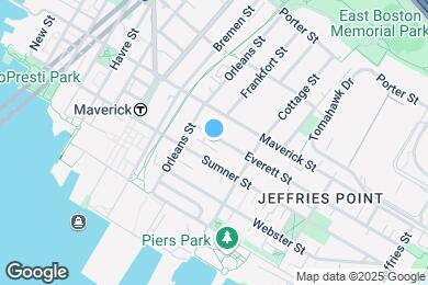 Map image of the property - 25 Everett St