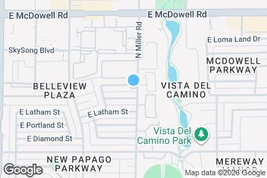 Map image of the property - 7561 E Belleview St