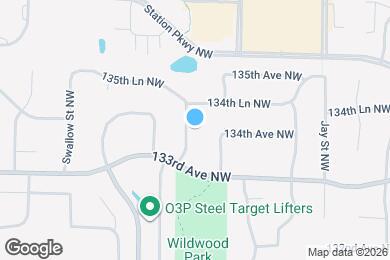 Map image of the property - 13389 Nightingale St NW