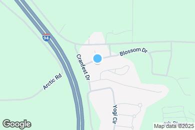 Map image of the property - 207 Blossom Dr