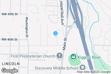 Map image of the property - 4522 Pacific Ave