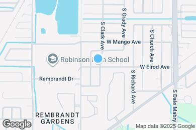 Map image of the property - 6313 S Clark Ave