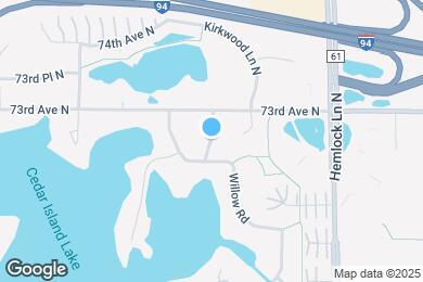 Map image of the property - 1514 N Timber Rdg