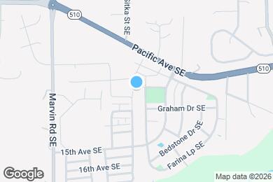 Map image of the property - 8603 Sweetbrier Loop SE