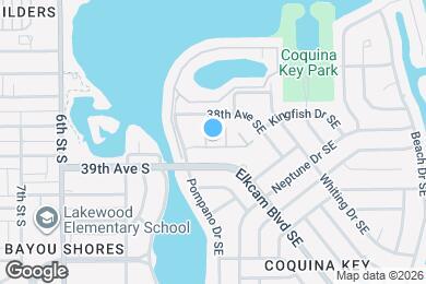 Map image of the property - 3872 Mariner Dr