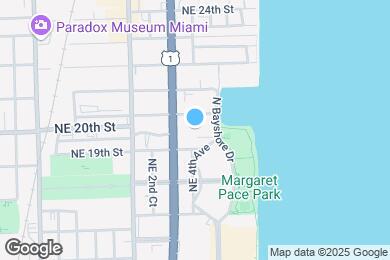 Map image of the property - 2000 N Bayshore Dr