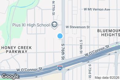 Map image of the property - 133 S 76th St