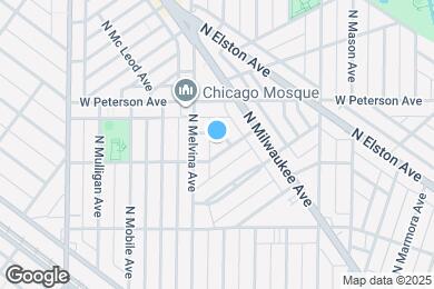 Map image of the property - 6151 W Thorndale Ave