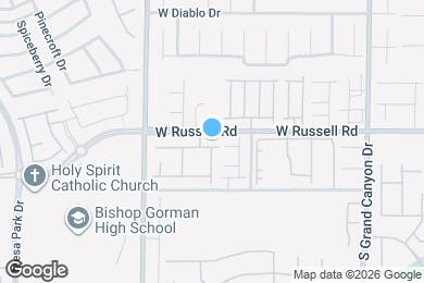 Map image of the property - 10070 W Oleta Ave