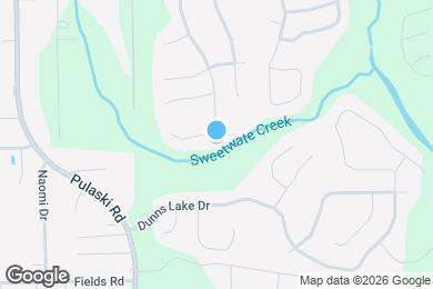 Map image of the property - 1194 Dawn Creek Ct