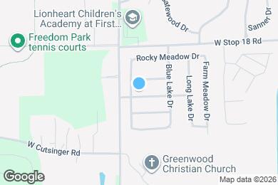 Map image of the property - 676 Blue Meadow Dr