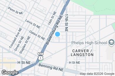 Map image of the property - 1014 1/2 17th Pl NE