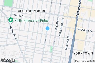 Map image of the property - 1511 N 17th St