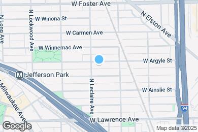 Map image of the property - 5043 W Argyle St