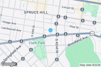 Map image of the property - 4217 Baltimore Ave