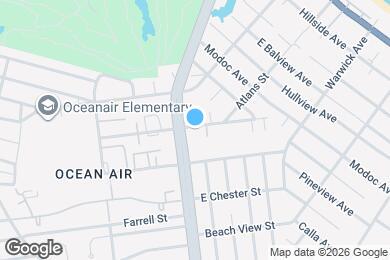 Map image of the property - 1009 E Leicester Ave