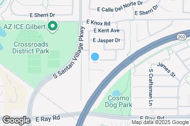 Map image of the property - 2463 E Sheffield Ave