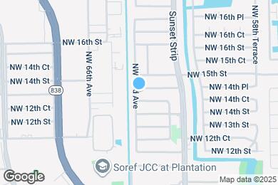 Map image of the property - 6280 NW 14th Pl