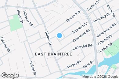 Map image of the property - 105 Bickford Rd