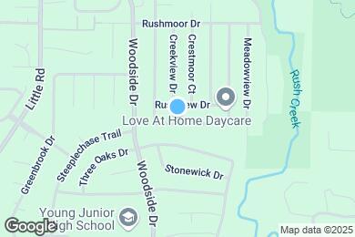 Map image of the property - 4107 Brookmoor Dr