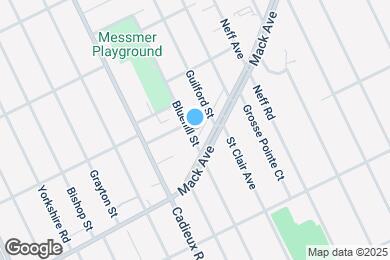 Map image of the property - 3500 Bluehill St