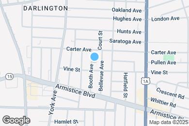 Map image of the property - 87 Booth Ave