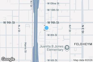 Map image of the property - 831 N H St