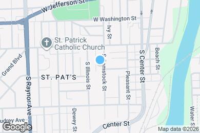 Map image of the property - 121 Comstock St
